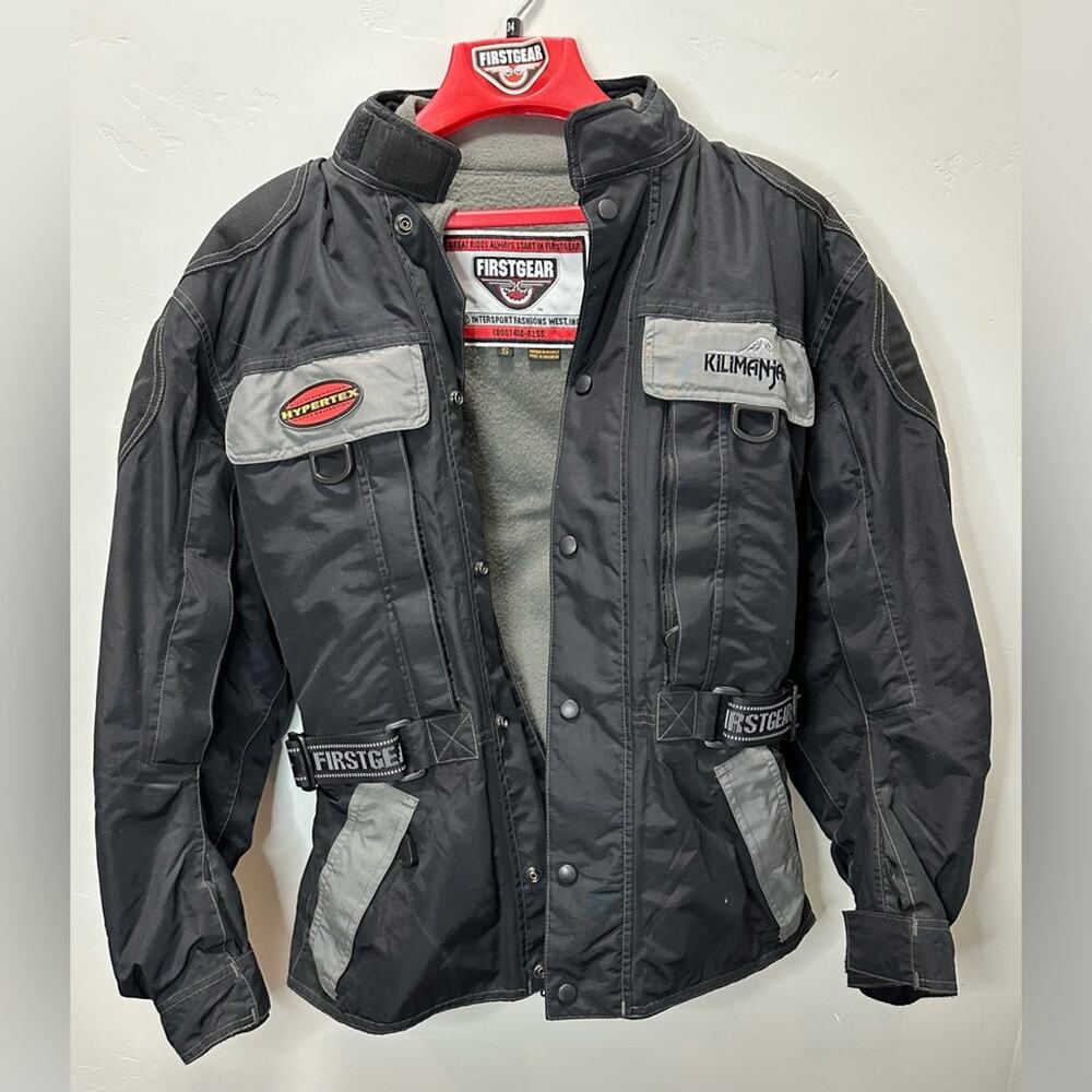 First Gear Kilimanjaro Women’s Motorcycle Coat and Pant SET- Black